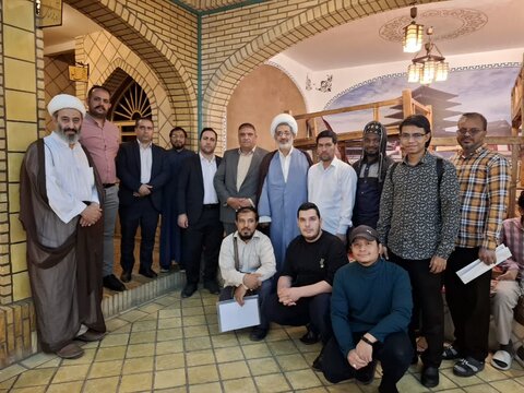 تصاویر/ حضور طلاب جامع المصطفی در جشنواره بین‌المللی گردشگری مرنجاب