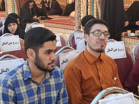 تصاویر/ حضور طلاب جامع المصطفی در جشنواره بین‌المللی گردشگری مرنجاب