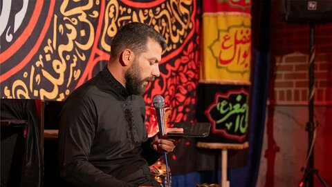 تصاویر/ روضه مدرسه علمیه امام رضا(ع) به یاد شهدای مقاومت در حسینیه فاطمیون