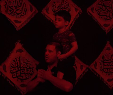 تصاویر/ مجلس روضه مدرسه علمیه امام رضا(ع) به یاد شهدای مقاومت در حسینیه فاطمیون