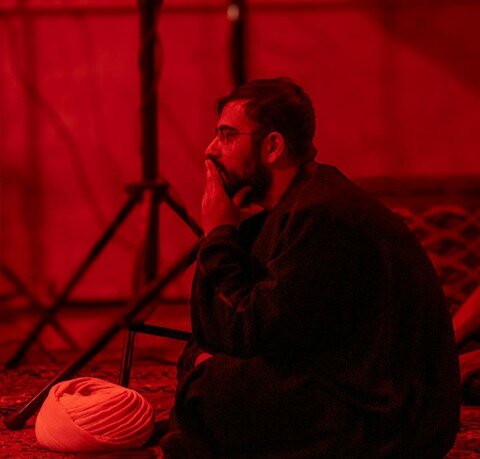 تصاویر/ مجلس روضه مدرسه علمیه امام رضا(ع) به یاد شهدای مقاومت در حسینیه فاطمیون