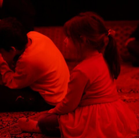 تصاویر/ مجلس روضه مدرسه علمیه امام رضا(ع) به یاد شهدای مقاومت در حسینیه فاطمیون