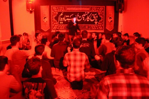 تصاویر/ هیئت هفتگی مدرسه علمیه صاحب الزمان(عج)مرند