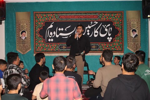 تصاویر/ هیئت هفتگی مدرسه علمیه صاحب الزمان(عج)مرند