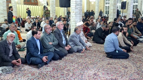 تصاویر/ مراسم سالگرد واقعه به آتش کشیدن مسجد جامع کرمان