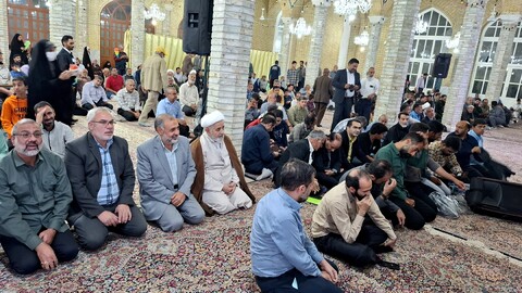 تصاویر/ مراسم سالگرد واقعه به آتش کشیدن مسجد جامع کرمان