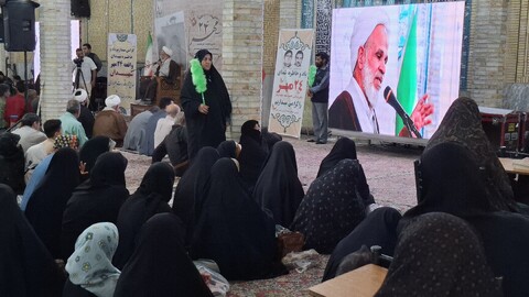 تصاویر/ مراسم سالگرد واقعه به آتش کشیدن مسجد جامع کرمان