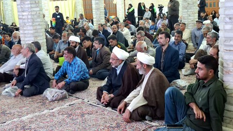 تصاویر/ مراسم سالگرد واقعه به آتش کشیدن مسجد جامع کرمان