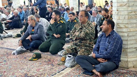 تصاویر/ مراسم سالگرد واقعه به آتش کشیدن مسجد جامع کرمان