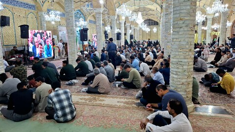 تصاویر/ مراسم سالگرد واقعه به آتش کشیدن مسجد جامع کرمان
