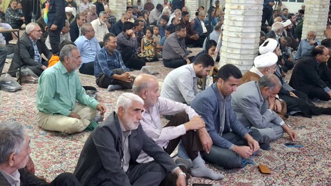 تصاویر/ مراسم سالگرد واقعه به آتش کشیدن مسجد جامع کرمان