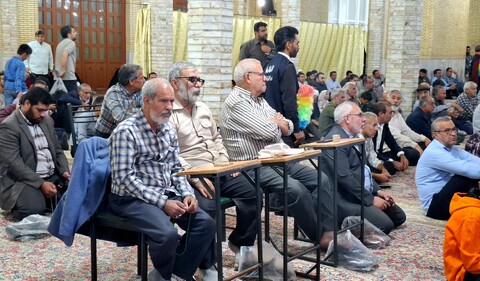 تصاویر/ مراسم سالگرد واقعه به آتش کشیدن مسجد جامع کرمان