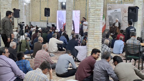 تصاویر/ مراسم سالگرد واقعه به آتش کشیدن مسجد جامع کرمان