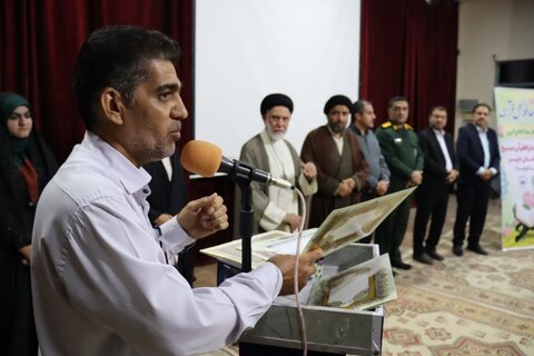 تصاویر/ تجلیل از حافظان دارالقرآن بسیج دیّر