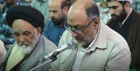 تصاویر/ بزرگداشت شهدای دفاع مقدس در مسجد افسریه