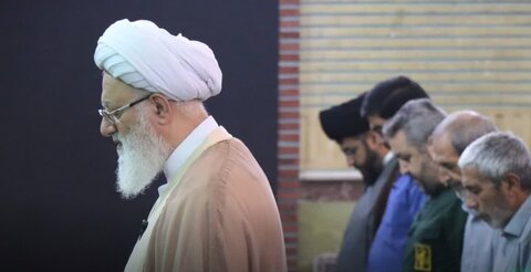 تصاویر/ بزرگداشت شهدای دفاع مقدس در مسجد افسریه