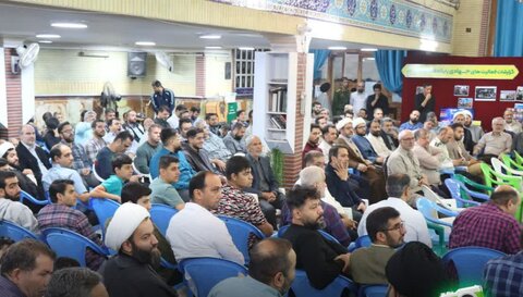 تصاویر/ بزرگداشت شهدای دفاع مقدس در مسجد افسریه