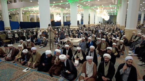 تصاویر | همایش خانوادگی طلاب استان زنجان در مسجد مقدس جمکران