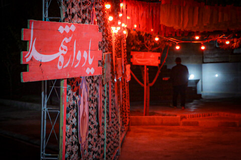 تصاویر/ گرامیداشت دهمین سالگرد دو شهید مدافع حرم شهرستان بهار و شهدای جنگ تحمیلی ۱۲ روزه