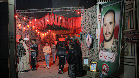 تصاویر/ گرامیداشت دهمین سالگرد دو شهید مدافع حرم شهرستان بهار و شهدای جنگ تحمیلی ۱۲ روزه