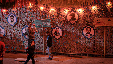 تصاویر/ گرامیداشت دهمین سالگرد دو شهید مدافع حرم شهرستان بهار و شهدای جنگ تحمیلی ۱۲ روزه