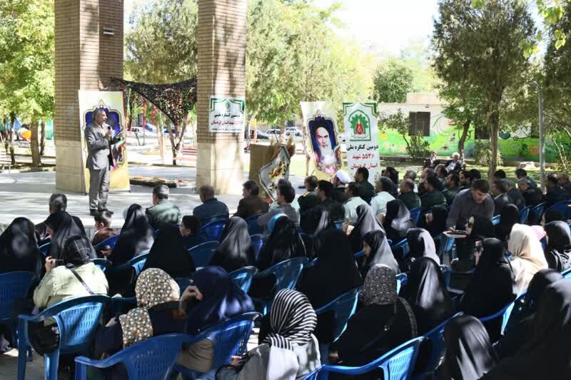 فیلم| چهاردهمین سالگرد تدفین شهدای گمنام در شهرستان بیجار