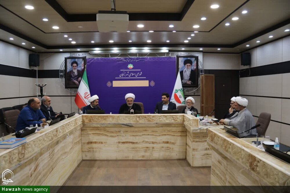 جلسه پیگیری و رسیدگی به امور اقامه نماز شهرداری زنجان برگزار شد+عکس