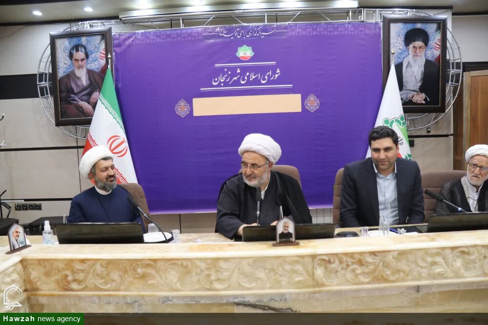 جلسه پیگیری و رسیدگی به امور اقامه نماز شهرداری زنجان برگزار شد+عکس