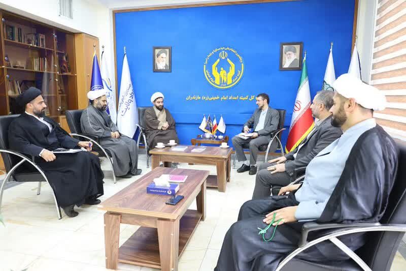 توافق‌نامه همکاری حوزه علمیه و کمیته امداد مازندران امضاء شد