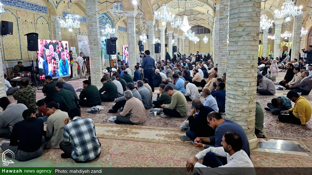 تصاویر/ مراسم سالگرد واقعه به آتش کشیدن مسجد جامع کرمان