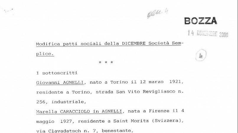 Edoardo Agnelli, la prova del complotto