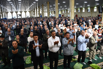 تصاویر/ اقامه نماز جمعه شهرستان خوی