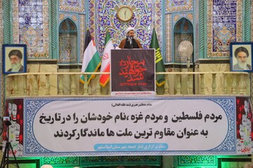 تصاویر / برگزاری نماز عبادی سیاسی نماز جمعه شهرستان اسلامشهر