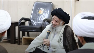 دیدار معاونین تهذیب حوزه‌ علمیه استان خوزستان با آیت‌الله موسوی جزایری