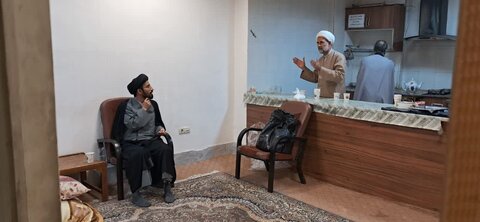 تصاویر/ حضور طلاب مدارس علمیه منطقه کاشان در طرح «مثل خمینی»