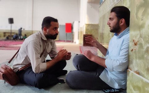 تصاویر/ حضور طلاب مدارس علمیه منطقه کاشان در طرح «مثل خمینی»