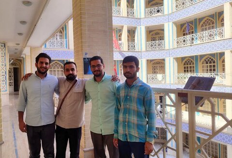 تصاویر/ حضور طلاب مدارس علمیه منطقه کاشان در طرح «مثل خمینی»