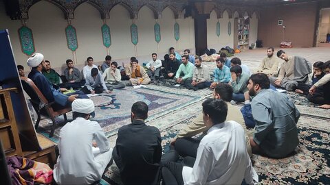 تصاویر/ حضور طلاب مدارس علمیه منطقه کاشان در طرح «مثل خمینی»