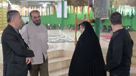 تصاویر/یادواره شهدای گمنام و ۲۰ شهید حسین آبادکویر