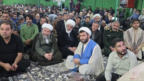 تصاویر/یادواره شهدای گمنام و ۲۰ شهید حسین آبادکویر