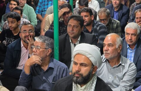 تصاویر/یادواره شهدای گمنام و ۲۰ شهید حسین آبادکویر