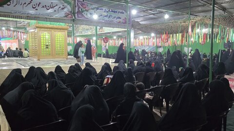 تصاویر/یادواره شهدای گمنام و ۲۰ شهید حسین آبادکویر