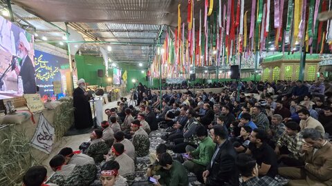 تصاویر/یادواره شهدای گمنام و ۲۰ شهید حسین آبادکویر