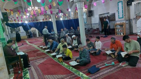 تصاویر/ اجرای پویش «آدینه قرآنی» همسو با مطالبه مقام معظم رهبری