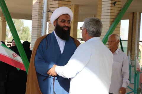 تصاویر/ حضور امام جمعه شهرستان دهلران به زیارت امامزاده سیداکبر (ع)