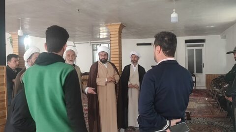 تصاویر/ بازدید امام جمعه شهرستان چایپاره از مساجد روستای تاریخی چورس