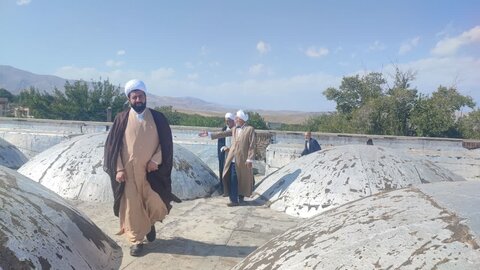 تصاویر/ بازدید امام جمعه شهرستان چایپاره از مساجد روستای تاریخی چورس