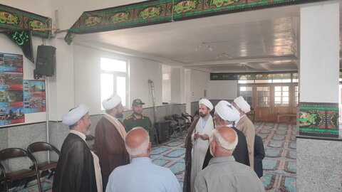 تصاویر/ بازدید امام جمعه شهرستان چایپاره از مساجد روستای تاریخی چورس