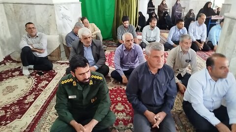 تصاویر/ نماز جمعه بخش مرکزی مهریز در روستای مهدی آباد
