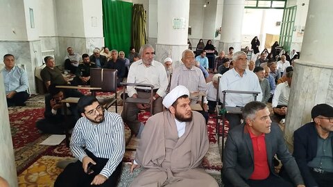 تصاویر/ نماز جمعه بخش مرکزی مهریز در روستای مهدی آباد